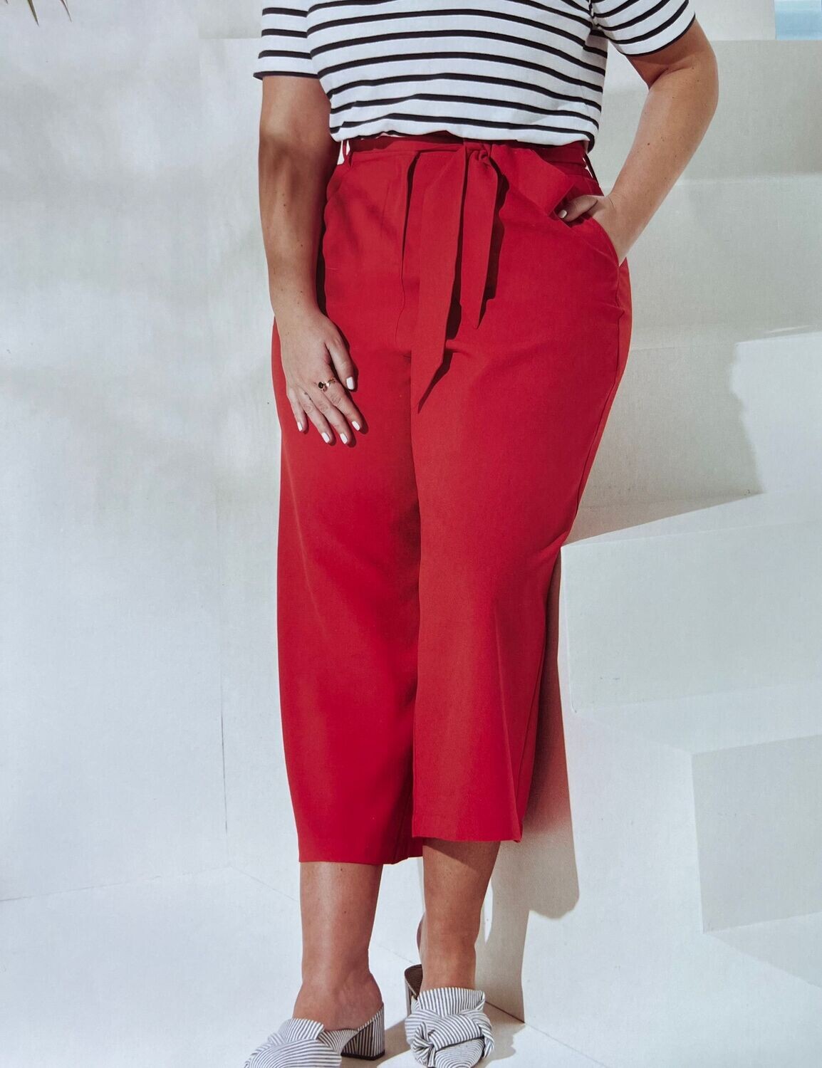 Damen Culotte Hose Große Mode