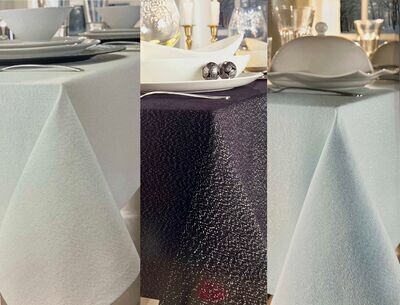 Festliche Tischdecke  160 x 275 cm  pflegeleicht Glitzer