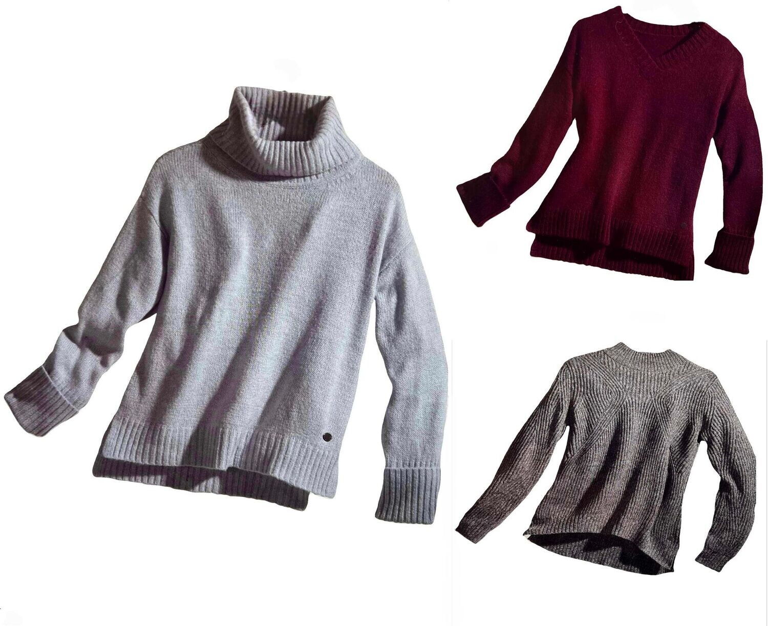 Damen Grobstrick- Pullover