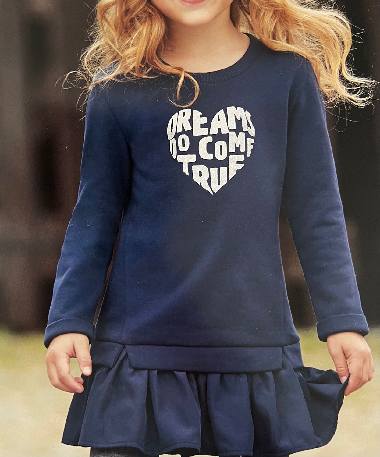 Sweatkleid Kleid  Sweatshirtkleid   Gr. 92 - 116