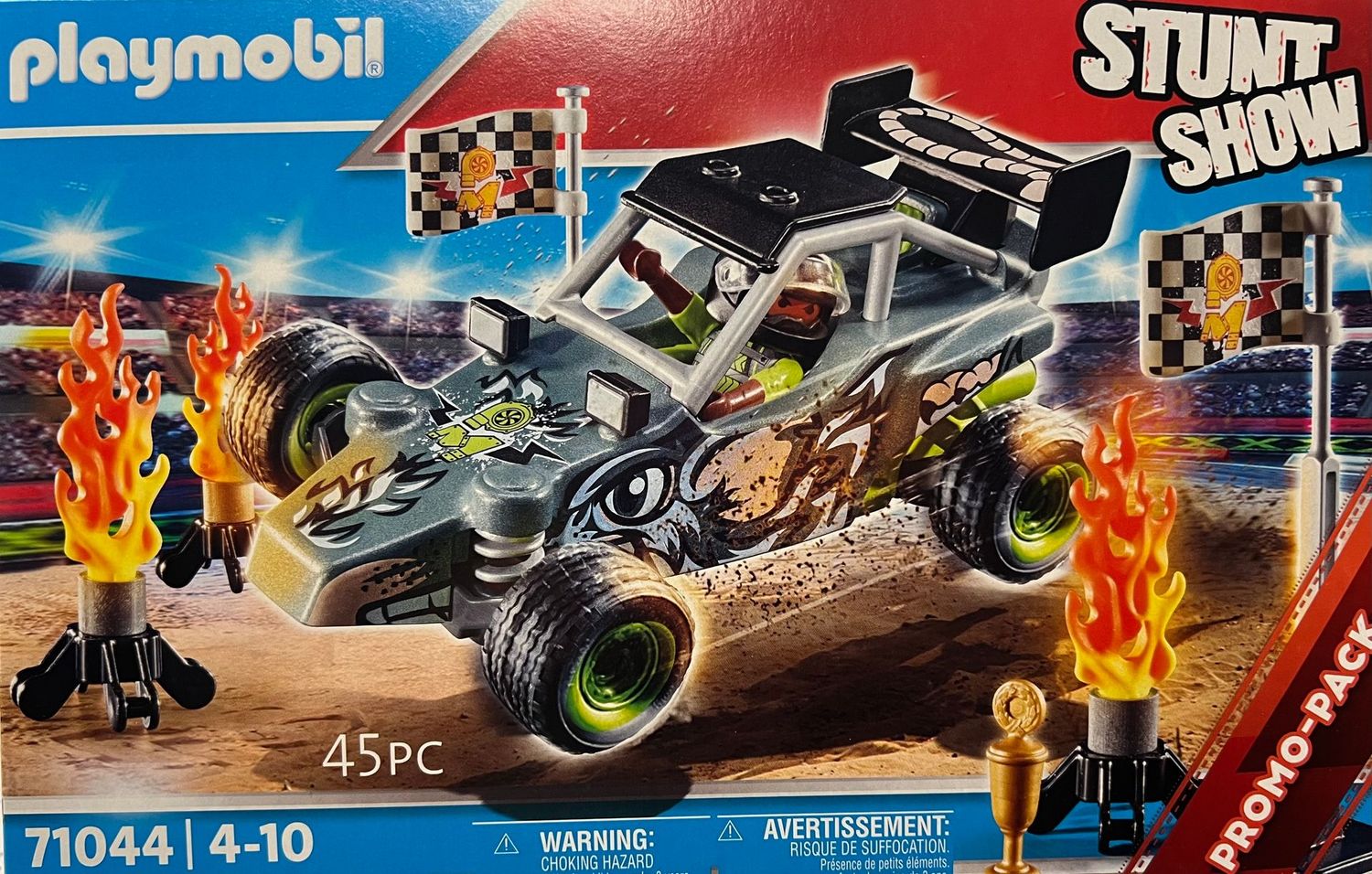 ​PLAYMOBIL 71044 Stuntshow Racer