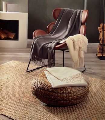 Kaschmir Wohndecke  130x170 cm Luxus Decke