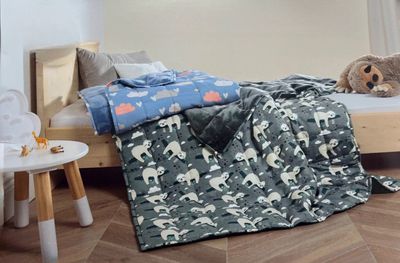 Gewichtsdecke Kinder 3,2 kg 100x150 cm Beschwerungsdecke Schlafhilfe Gewichtsdecke Kinder 3,2 kg 100x150 cm Beschwerungsdecke Schlafhilfe