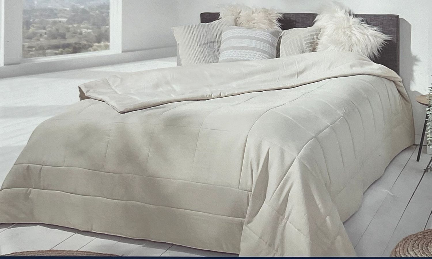 Luxustagesdecke Bettüberwurf Tagesdecke  260 cm X 270 cm