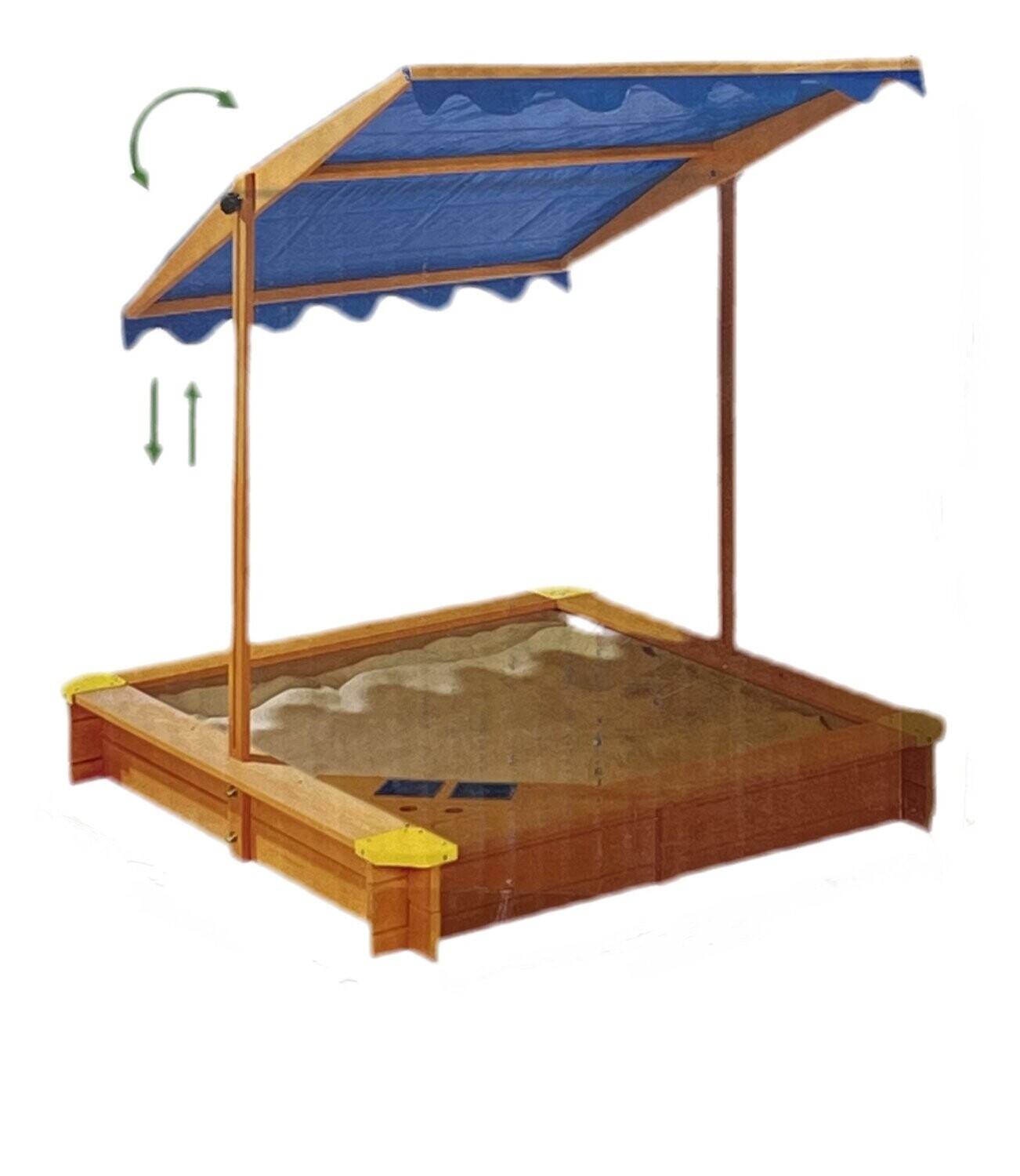 Sandspielkasten mit Dach Sandspielkasten mit Dach