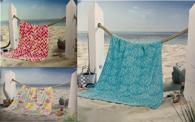 XXL Partner Velours Strandtuch Strandlaken Saunatuch 140x195 cm XXL Partner Velours Strandtuch Strandlaken Saunatuch 140x195 cm