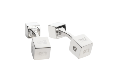 Hallmarked Cube Cufflinks