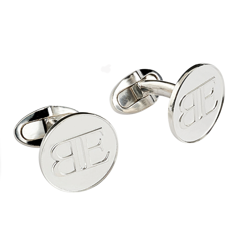 House Plain Sterling Silver Cufflinks