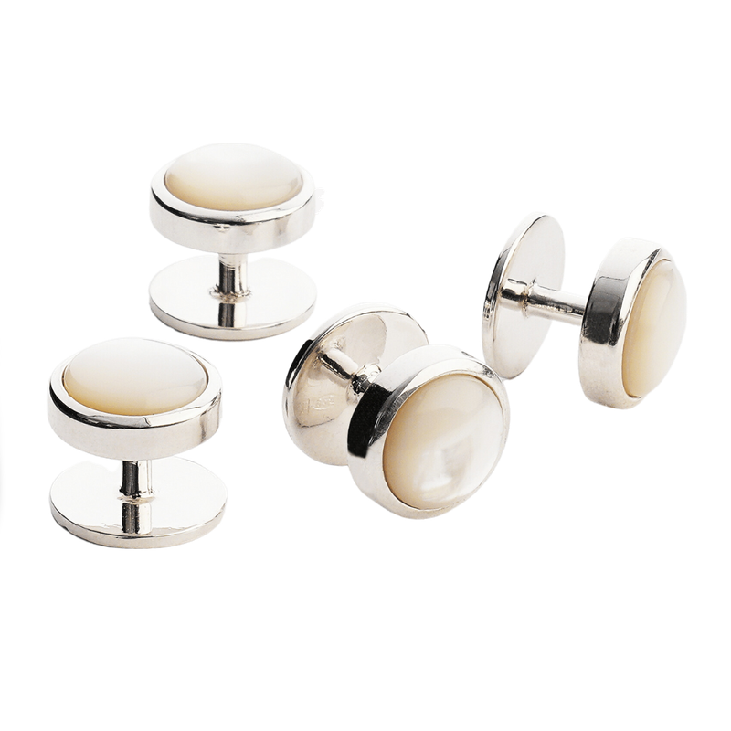 Mother of Pearl Dress Shirt Studs