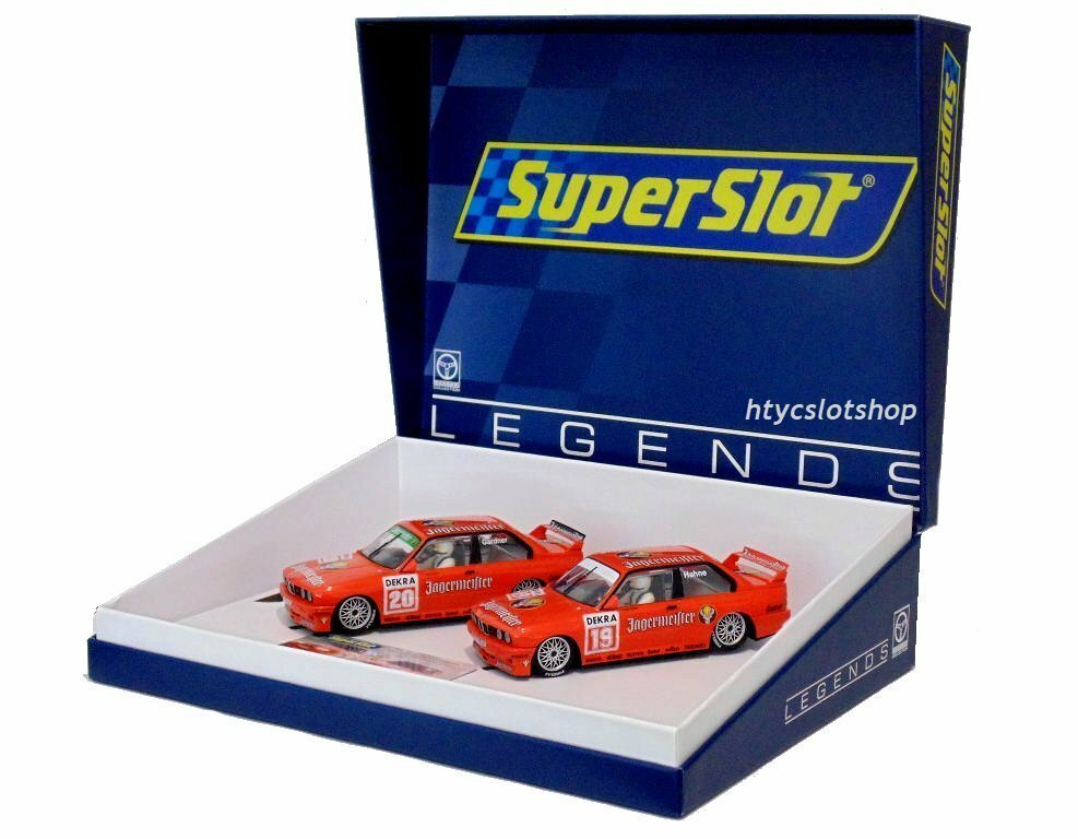 BMW M3 E30 DTM JAGERMEISTER TWIN PACK TEAM LINDER