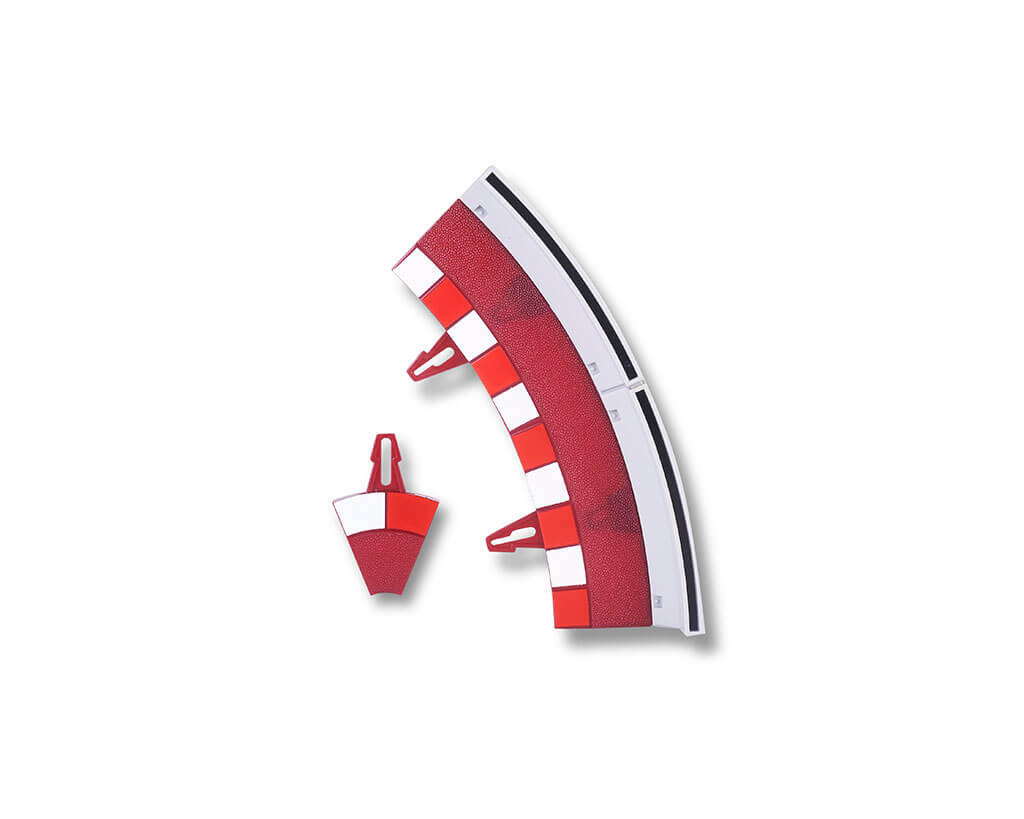 BORDE INTERIOR + BORDE EXTERIOR CURVA INTERIOR X 4 UNIDADES