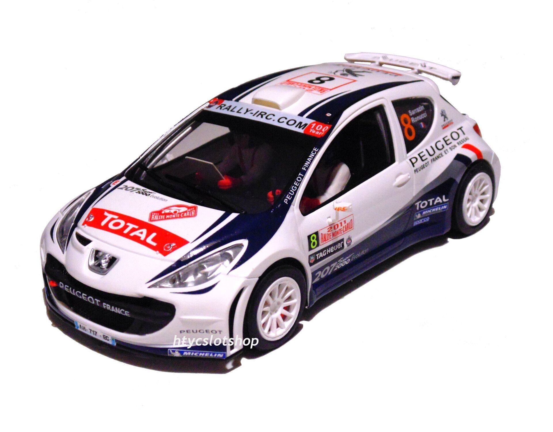 PEUGEOT 207 S2000 #8 RALLYE MONTE CARLO 2011 SARRAZIN / RENUCCI