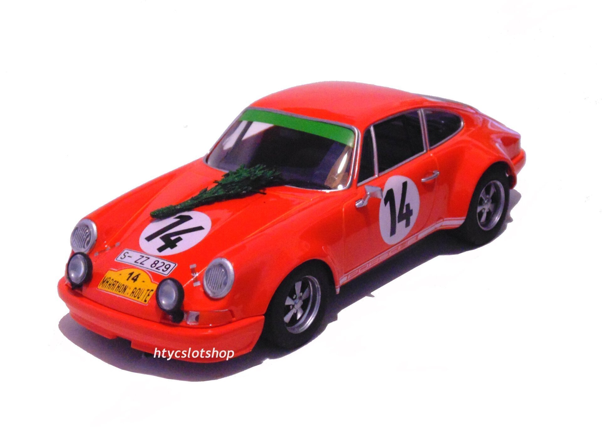 PORSCHE 911 #14 MARATHON DE LA ROUTE 1967 VIC ELFORD IN MEMORIAN