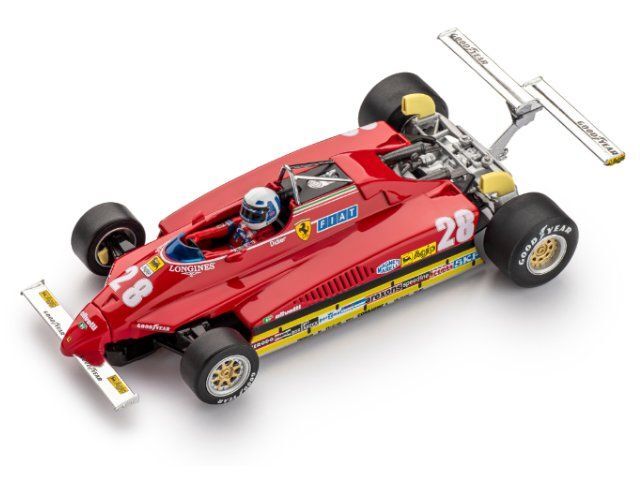 FERRARI 126 C2 #28 DIDIER PIRONI LONG BEACH 1982