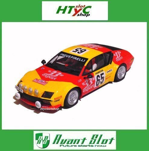 RENAULT ALPINE A310 #65 JOYES / LABAN RALLYE MONTE CARLO 1984