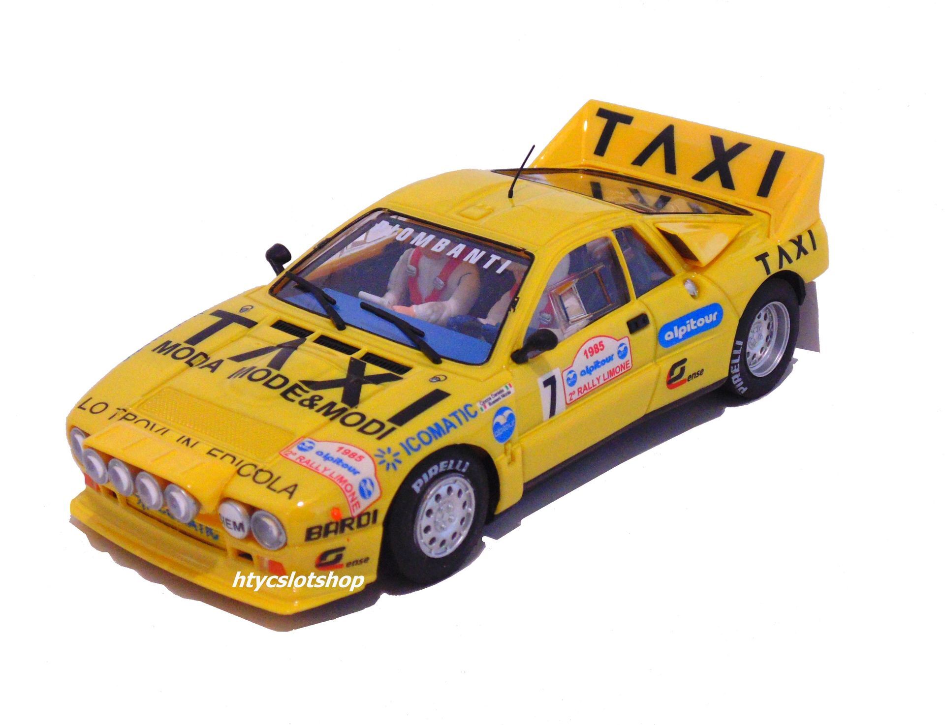 LANCIA 037 #7 TAXI WINNER RALLY LIMONE 1985 BUSSENI / CIOCCA
