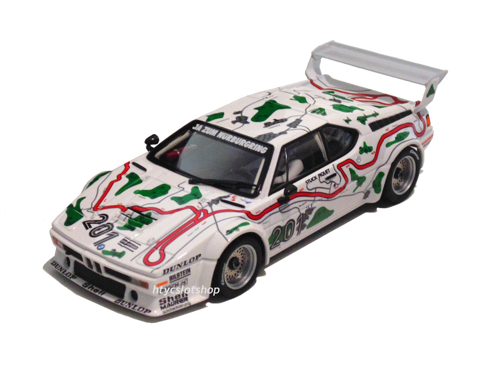 BMW M1 PROCAR #201 1000 KM NURBURGRING 1980 PIQUET / STUCK