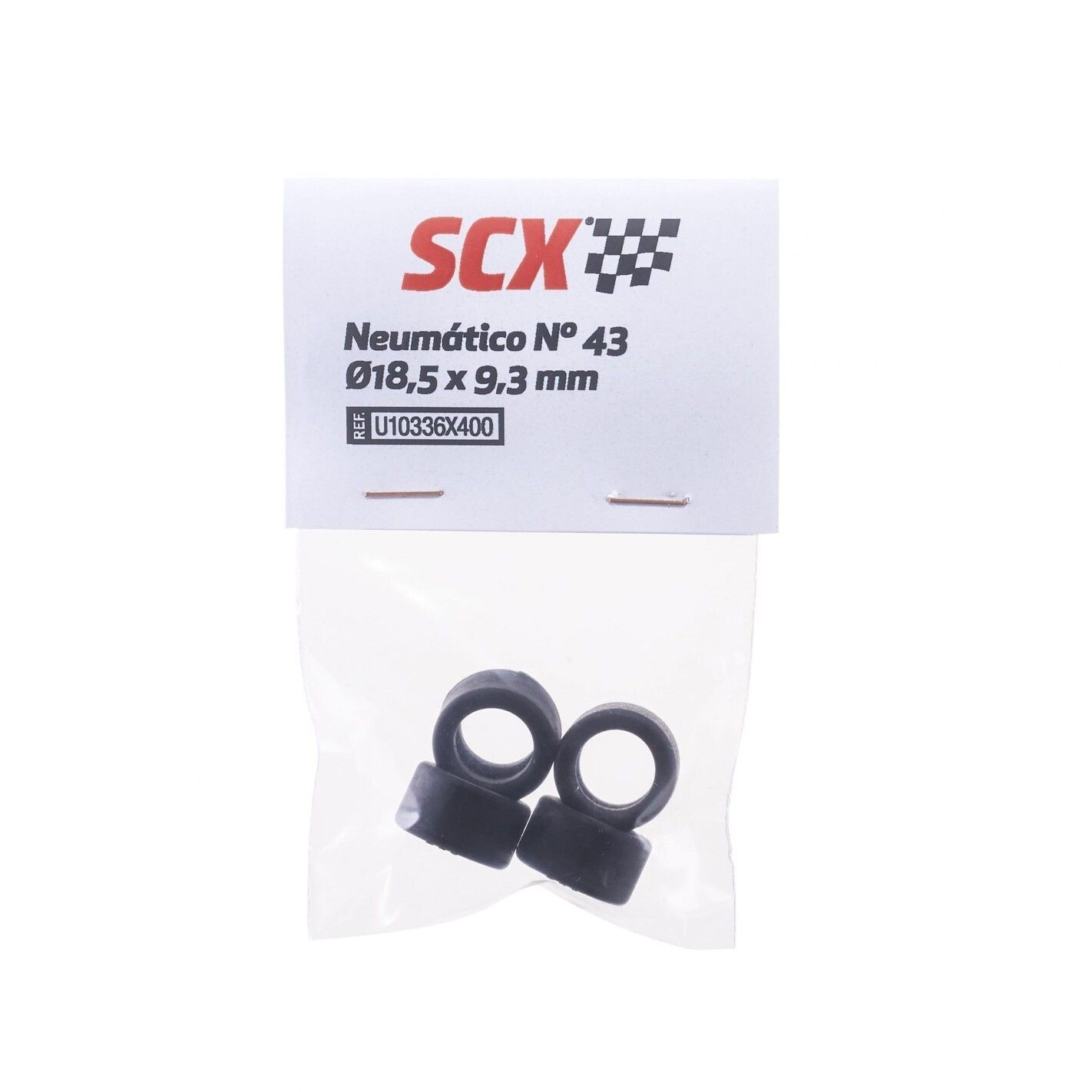 NEUMÁTICO Nº 43 PACK X 4 UNIDADES Ø18,5 x 9,3 MM