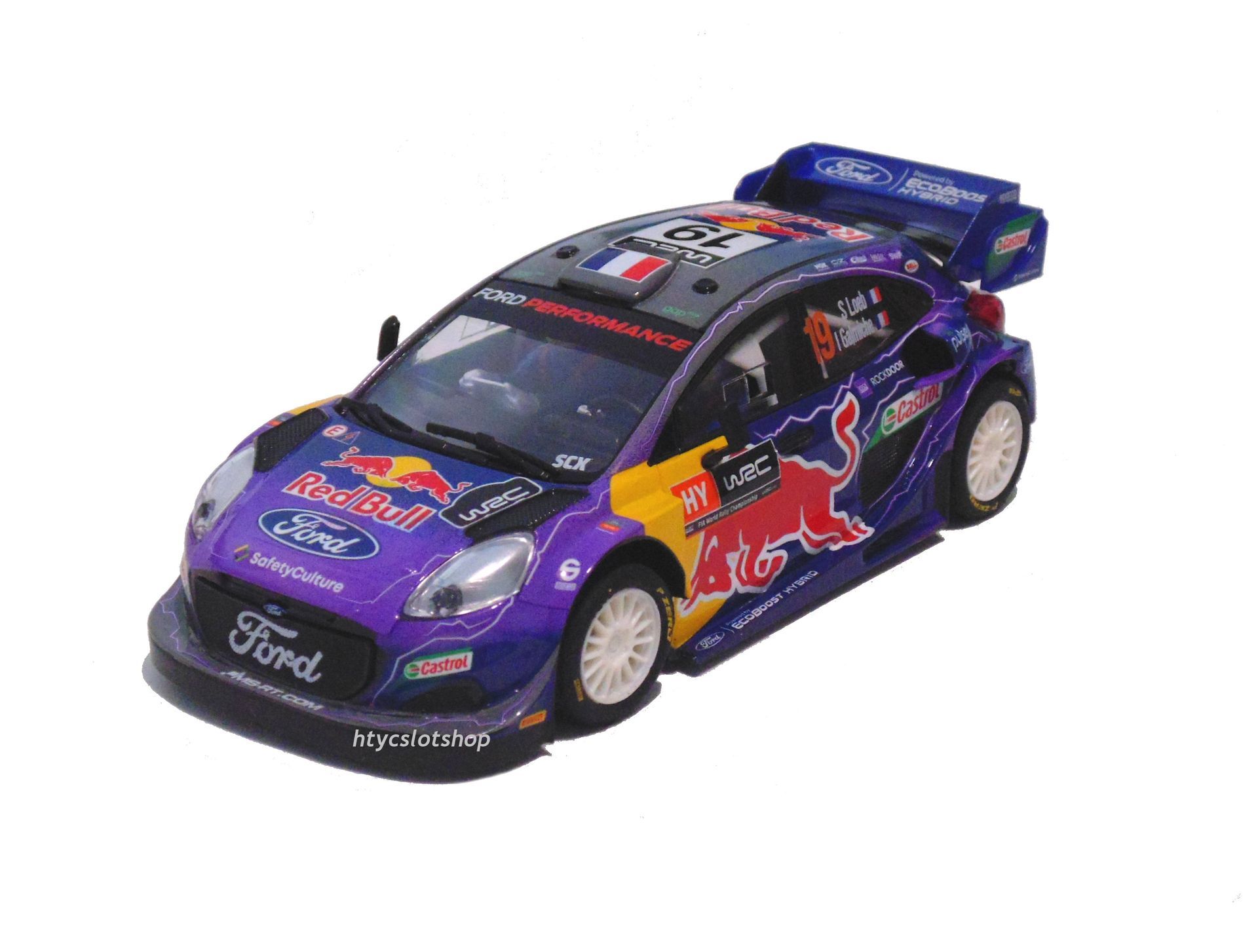 FORD PUMA RALLY1 #19 RED BULL SEBASTIEN LOEB / ISABELLE GALMICHE WRC 2022