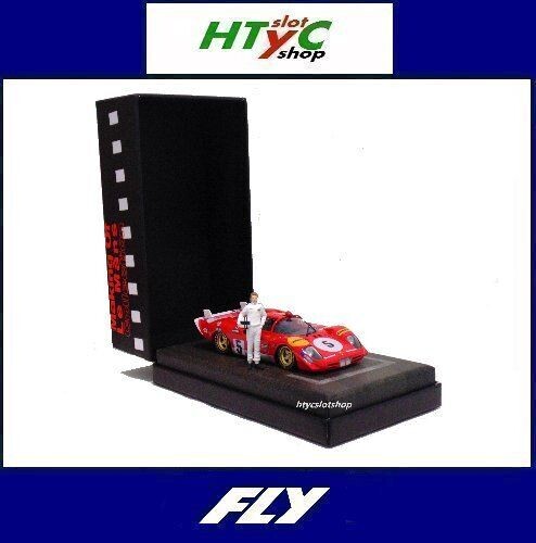 FERRARI 512S #5 MAKING OF LE MANS STEVE MCQUEEN + FIGURA 3D