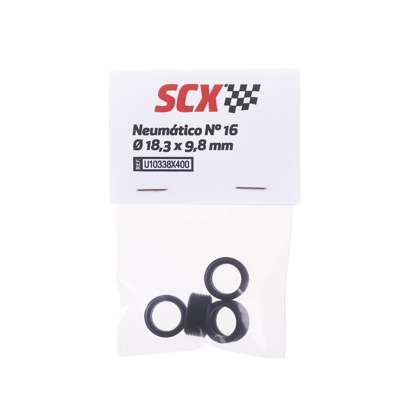 NEUMÁTICO Nº 16 PACK X 4 UNIDADES Ø18,3 x 9,8 MM
