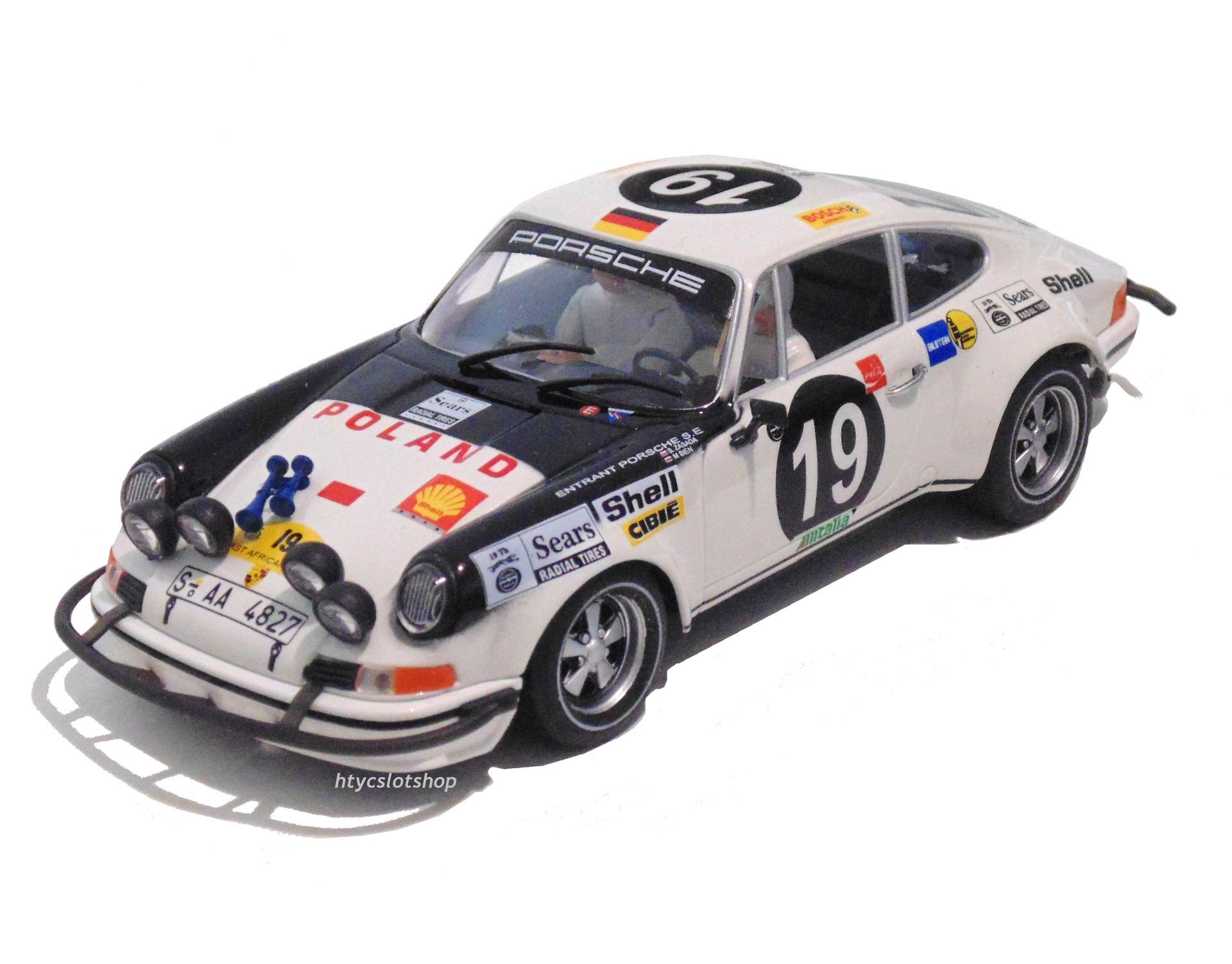PORSCHE 911 #19 RALLY SAFARI 1971 ZASADA / BIEN