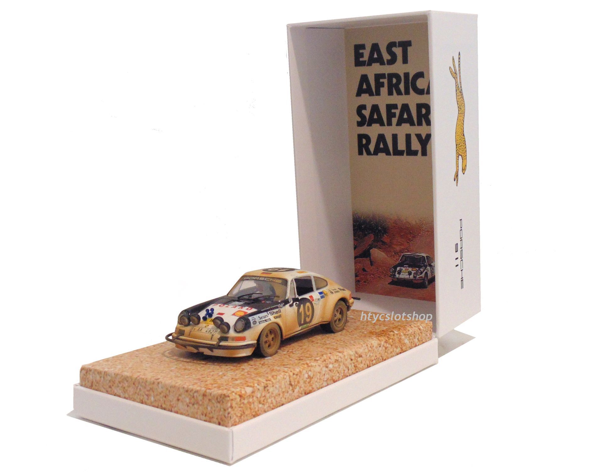PORSCHE 911 #19 EFECTO SUCIO RALLY SAFARI 1971 ZASADA / BIEN