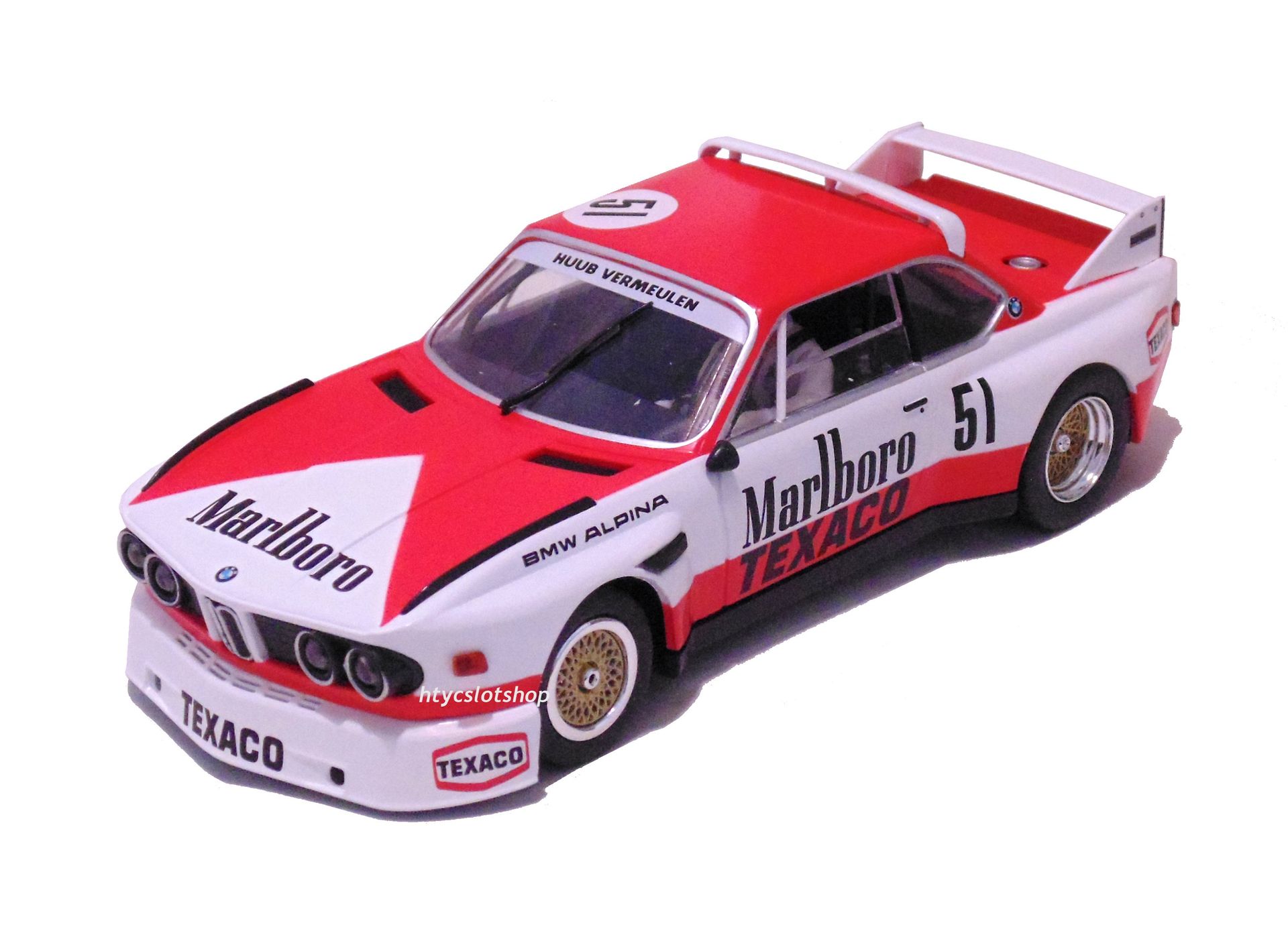 BMW 3.0 CSL #51 MARLBORO 4 HS ZANDVOORT 1974 VERMEULEN /  SLOTEMAKER