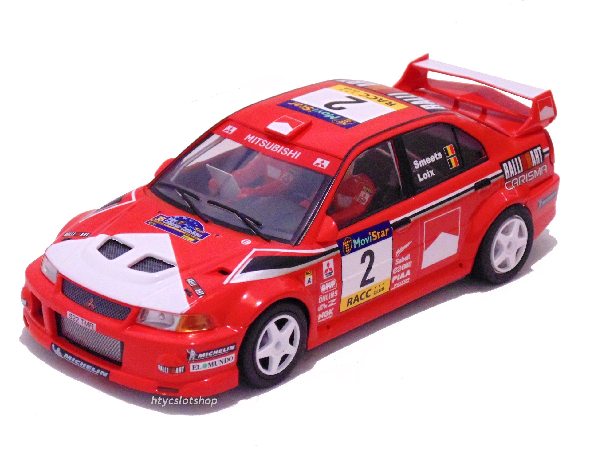 MITSUBISHI LANCER EVO VI #2 RALLYE CATALUNYA 1999 LOIX / SMEETS