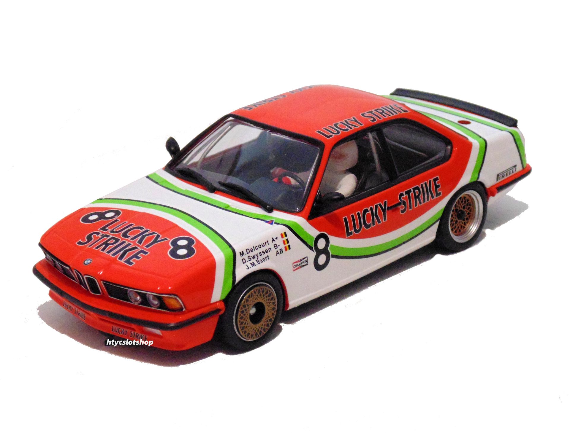 BMW 635 CSI #8 LUCKY STRIKE 24 HS SPA 1983 DELCOURT / VANOLI / BAERT