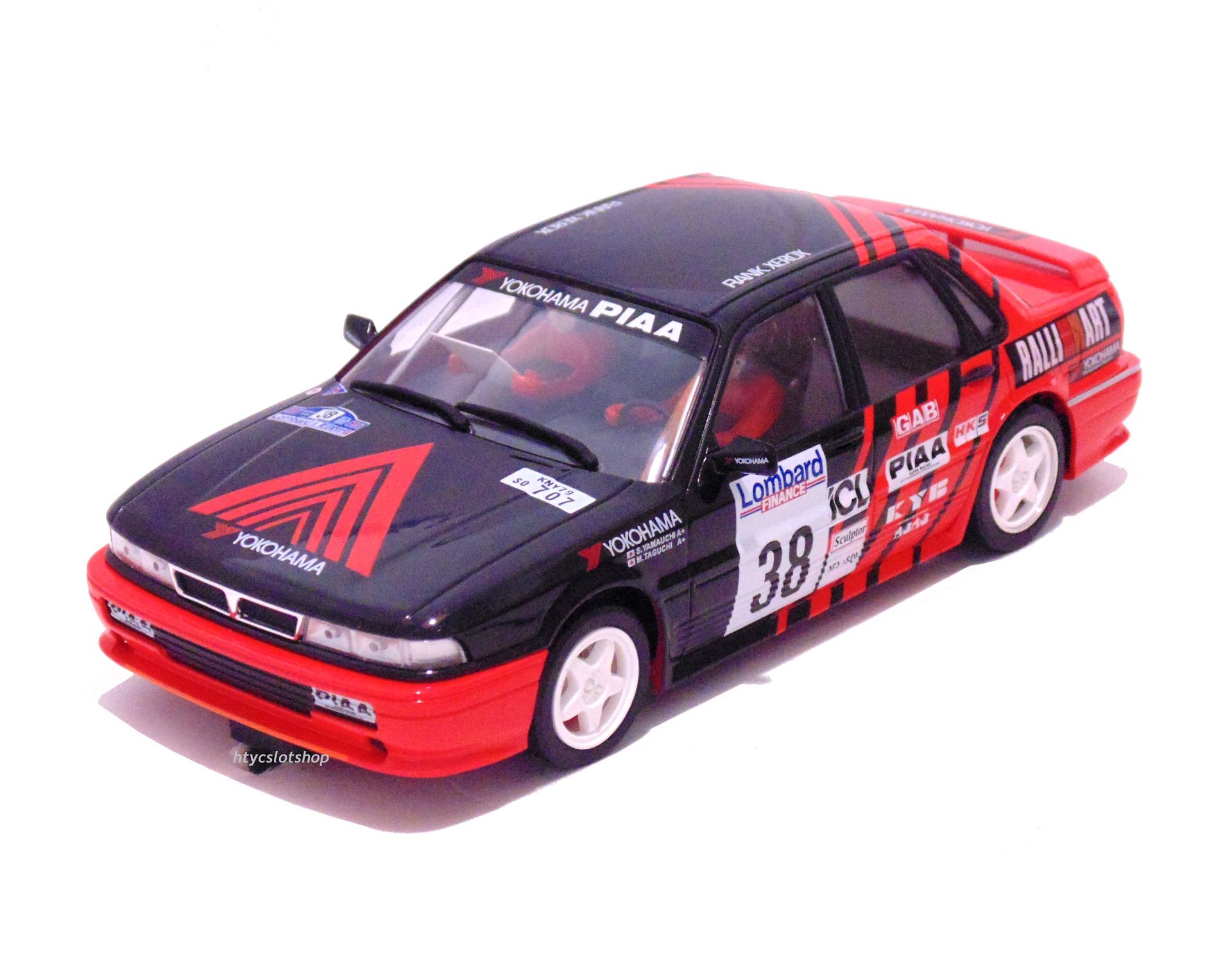 MITSUBISHI GALANT VR4 #38 YOKOHAMA RAC RALLY LOMBARD 1991