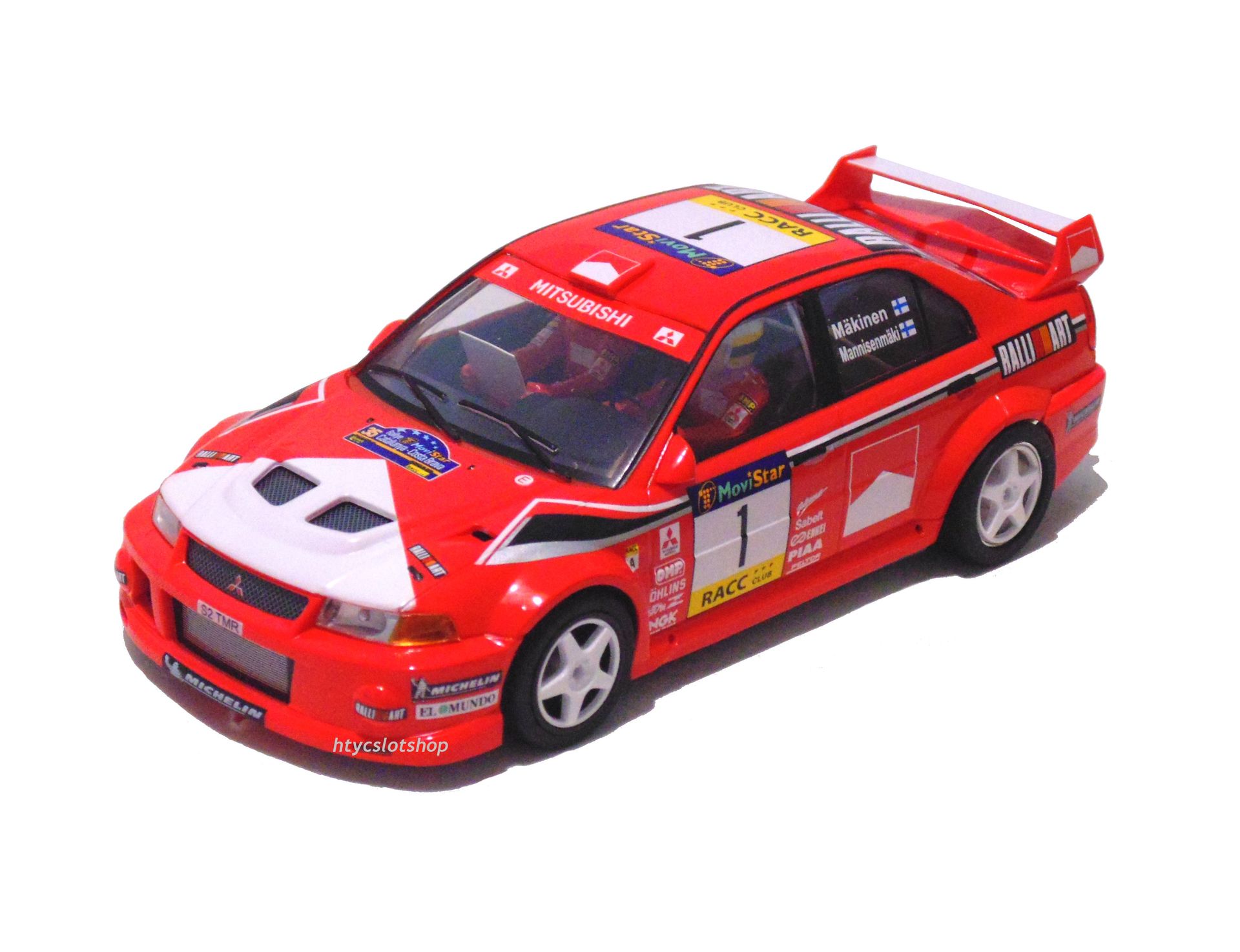 MITSUBISHI LANCER EVO VI #1 RALLY CATALUNYA 1999 TOMMI MÄKINEN