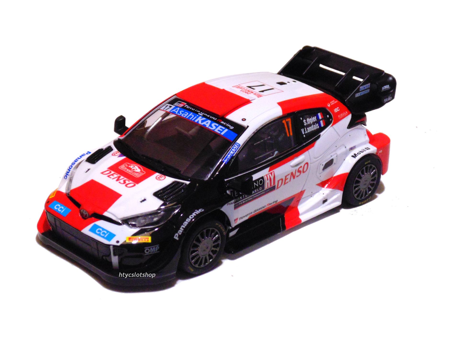 TOYOTA YARIS WRC #17 WINNER RALLYE MONTE CARLO 2023 OGIER / LANDAIS