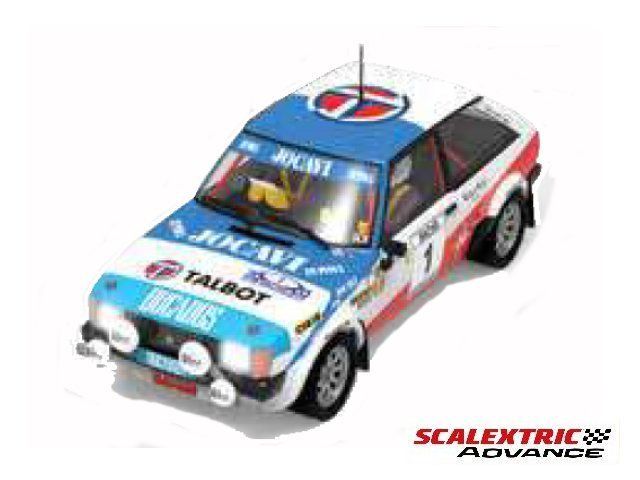 TALBOT SUNBEAM LOTUS #1 ZANINI / SABATER WINNER RALLYE SACHS-BILBAO 1981