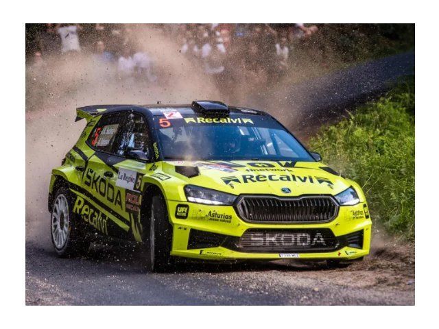 SKODA FABIA WRC2 #5 COHETE SUAREZ MUD EFFECT