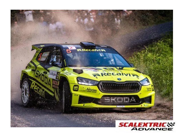 SKODA FABIA WRC2 #5 COHETE SUAREZ MUD EFFECT