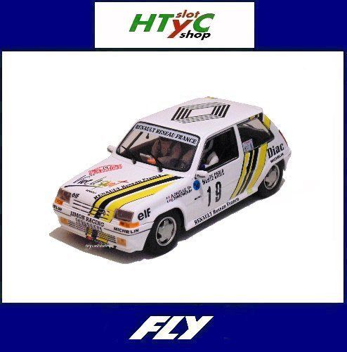 RENAULT 5 GT TURBO #19 RALLYE MONTE CARLO 1989 OREILLE / THIMONIER