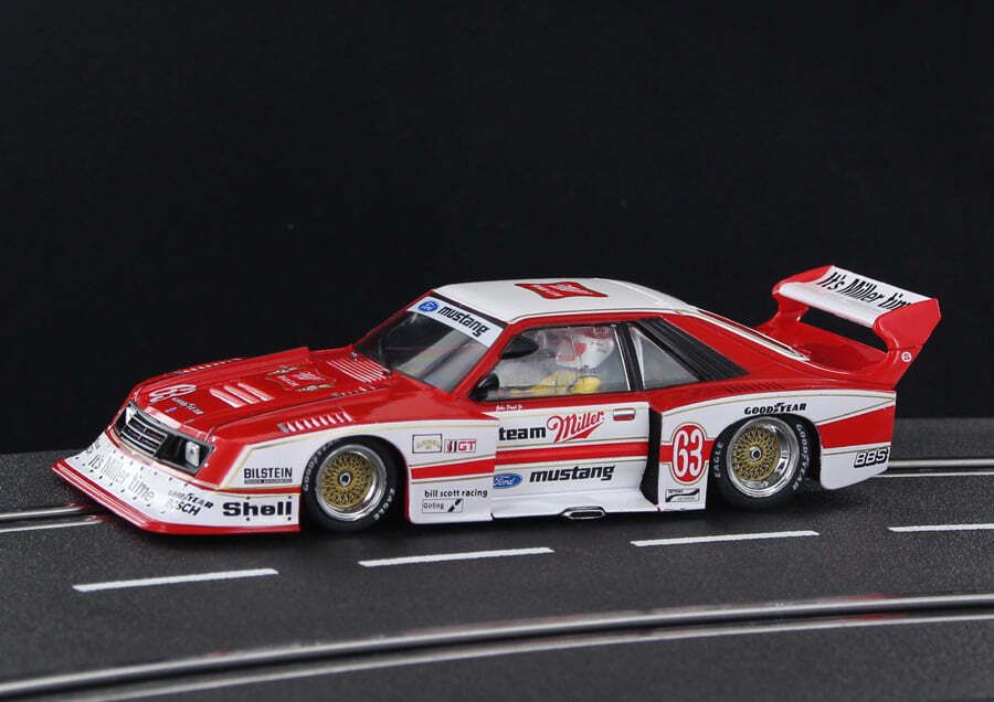 FORD MUSTANG TURBO #63 MILLER TEAM DRM NORISRING 1981 J. PAUL JR