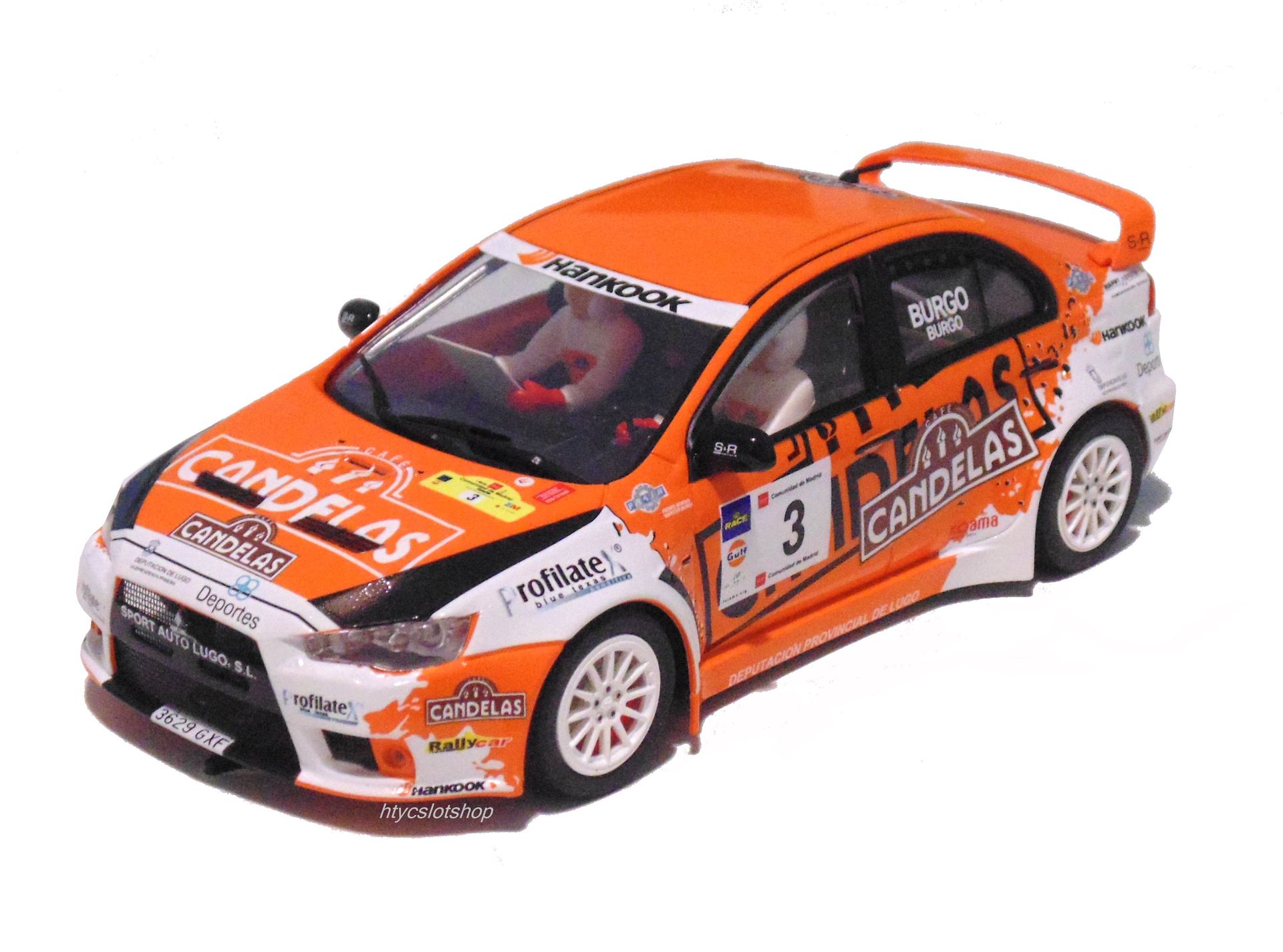 MITSUBISHI EVO X #3 RALLY COMUNIDAD DE MADRID 2010 BURGO / BURGO