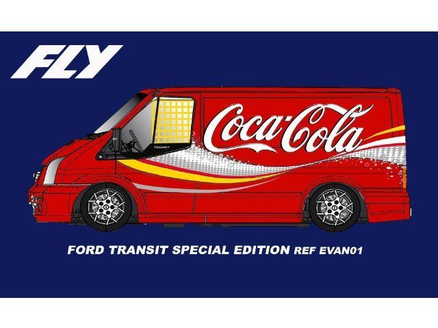 FORD TRANSIT TROPHY COCA COLA SPECIAL EDITION