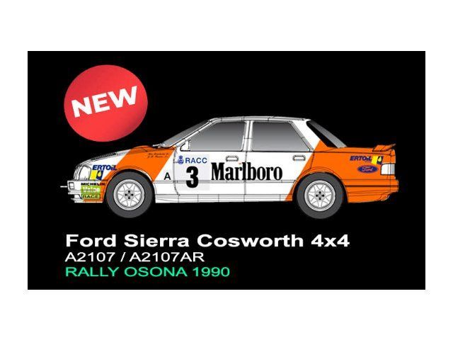 FORD SIERRA COSWORTH 4X4 #3 EFECTO SUCIO BARDOLET / FERRER RALLYE OSONA 1990
