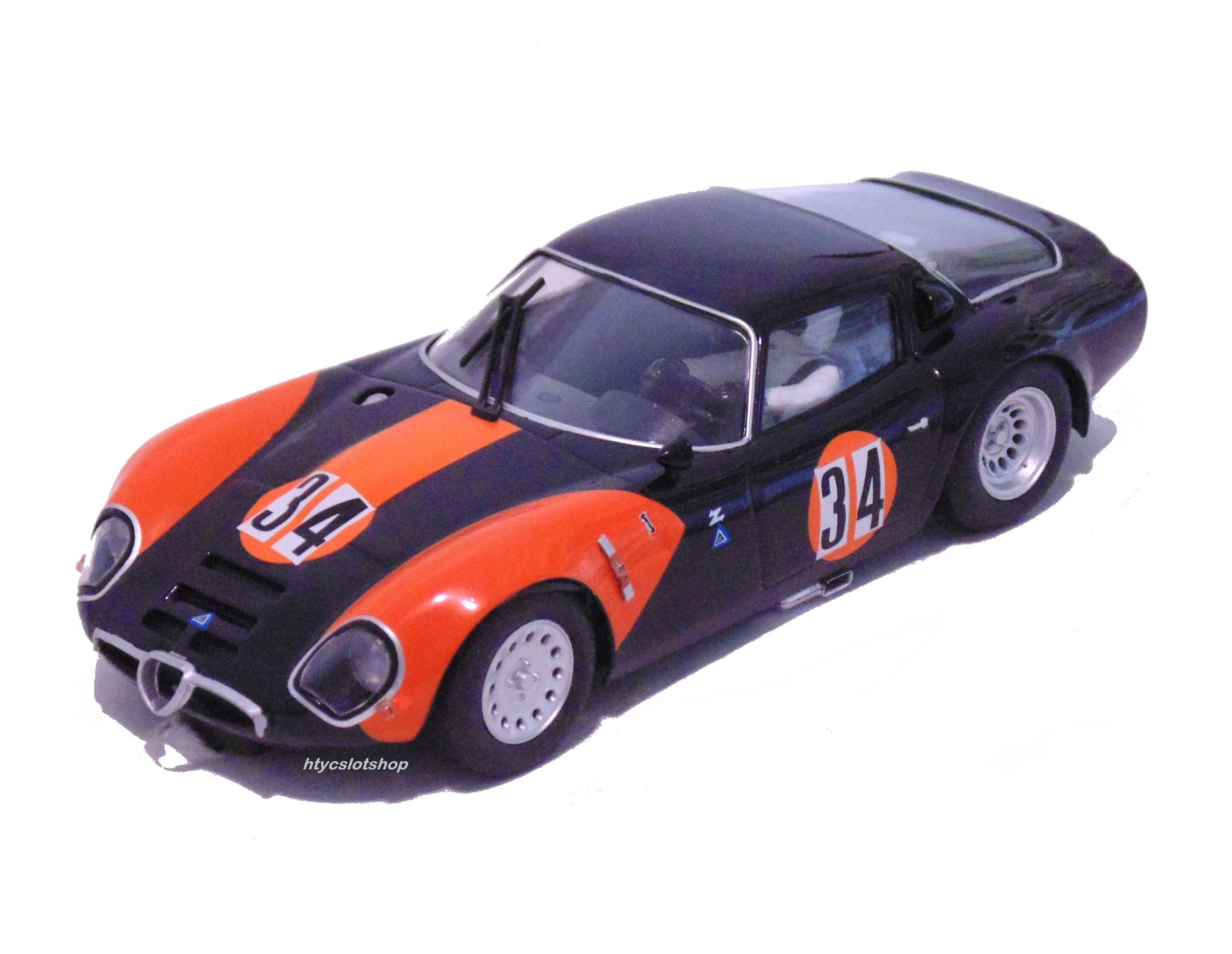 ALFA ROMEO TZ2 #34 MISANO 1973 OTTORINO VOLONTIERO