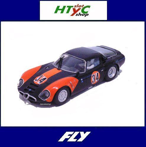 ALFA ROMEO TZ2 #34 MISANO 1973 OTTORINO VOLONTIERO