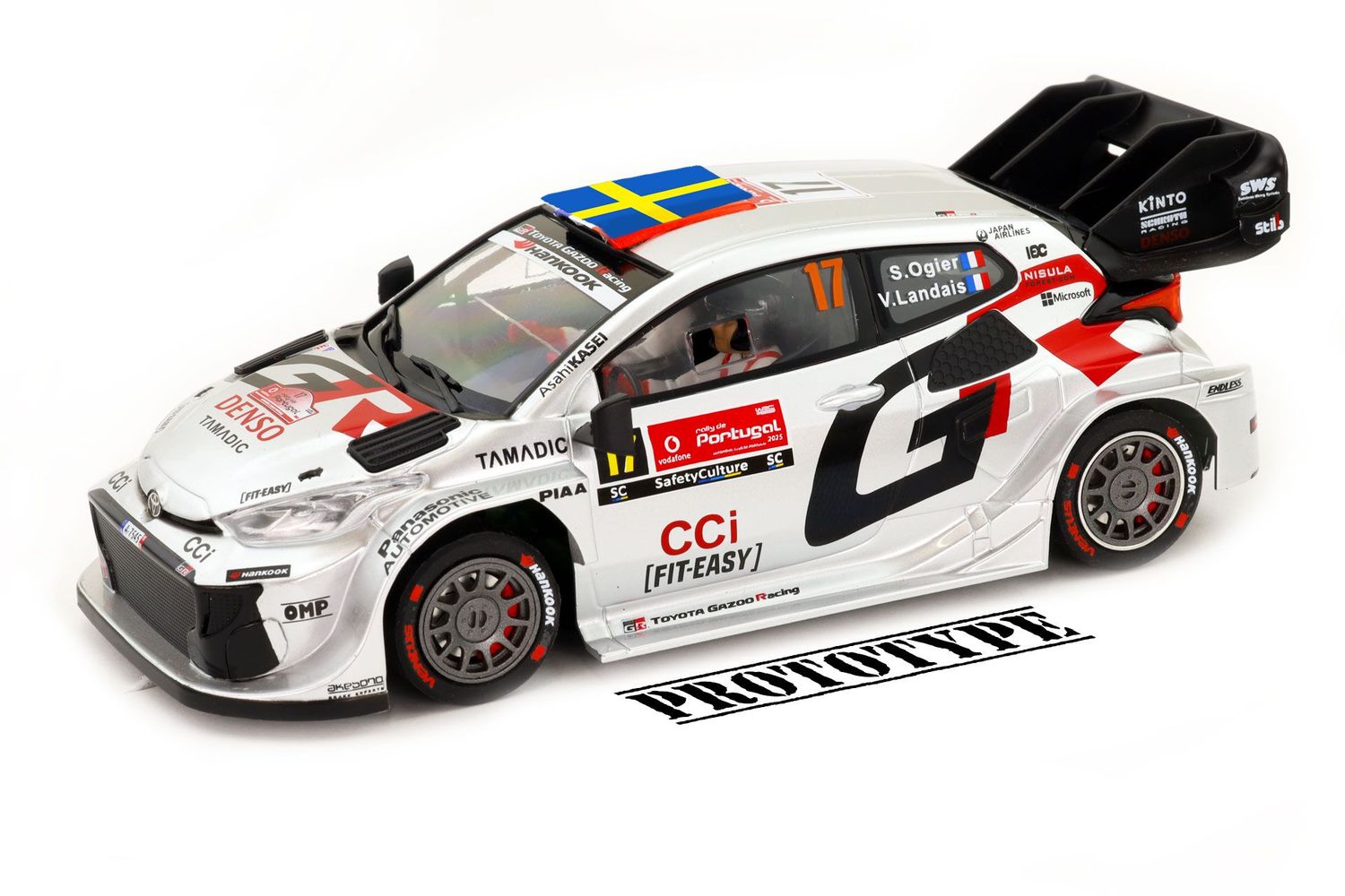 TOYOTA YARIS WRC1 #17 OGIER/LANDAIS WINNER  RALLY PORTUGAL 2025