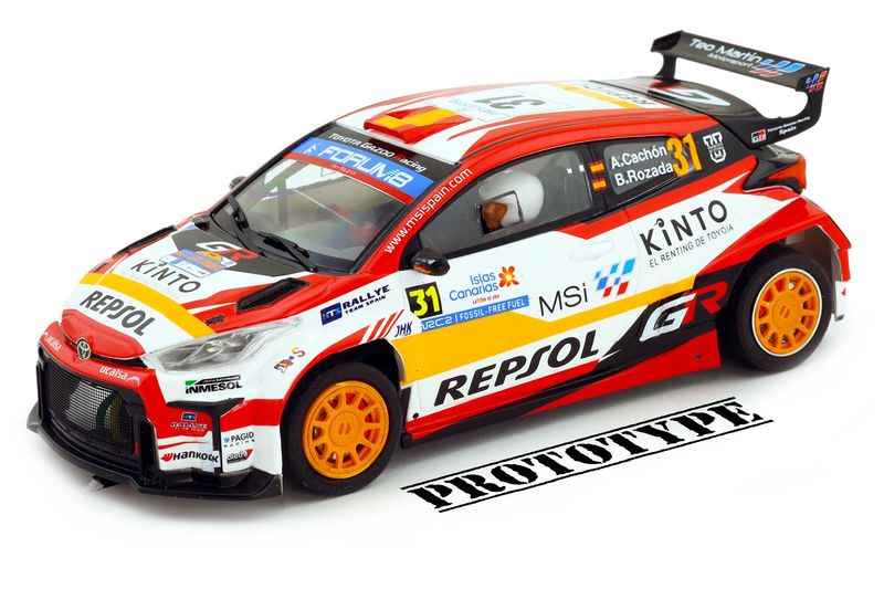 TOYOTA YARIS 2 #31 RALLY CANARIAS 2025 REPSOL CACHON / ROZADA