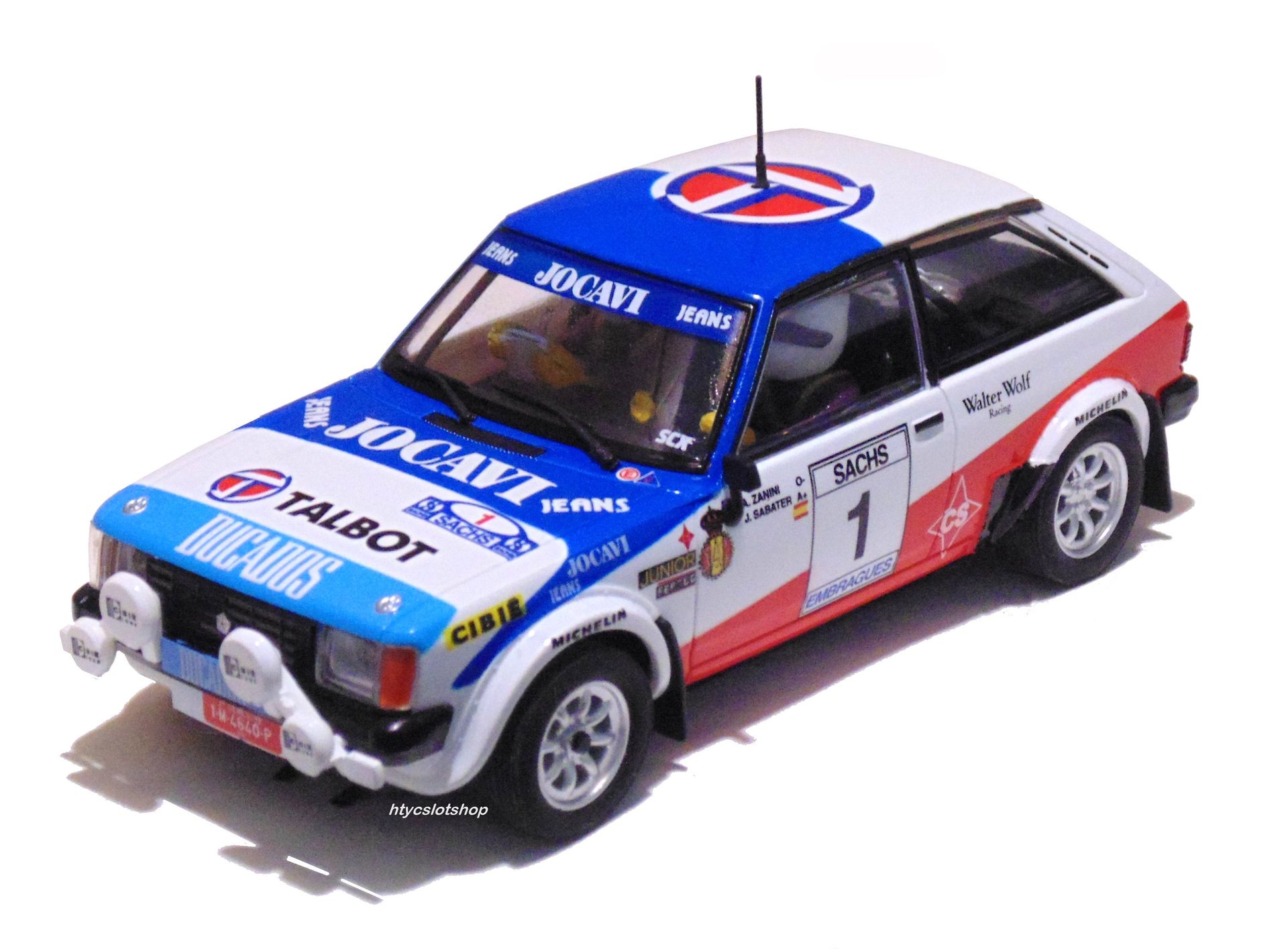 TALBOT SUNBEAM LOTUS #1 ZANINI / SABATER WINNER RALLYE SACHS-BILBAO 1981