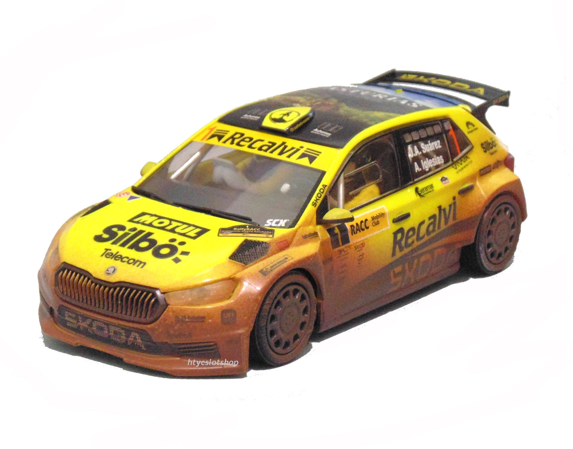 SKODA FABIA WRC2 #1 COHETE SUAREZ MUD EFFECT