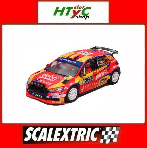 SKODA FABIA WRC2 #25 RALLYE MONTE CARLO 2024 LOPEZ / VAZQUEZ