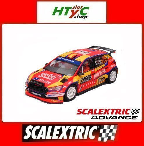 SKODA FABIA WRC2 #25 RALLYE MONTE CARLO 2024 LOPEZ / VAZQUEZ