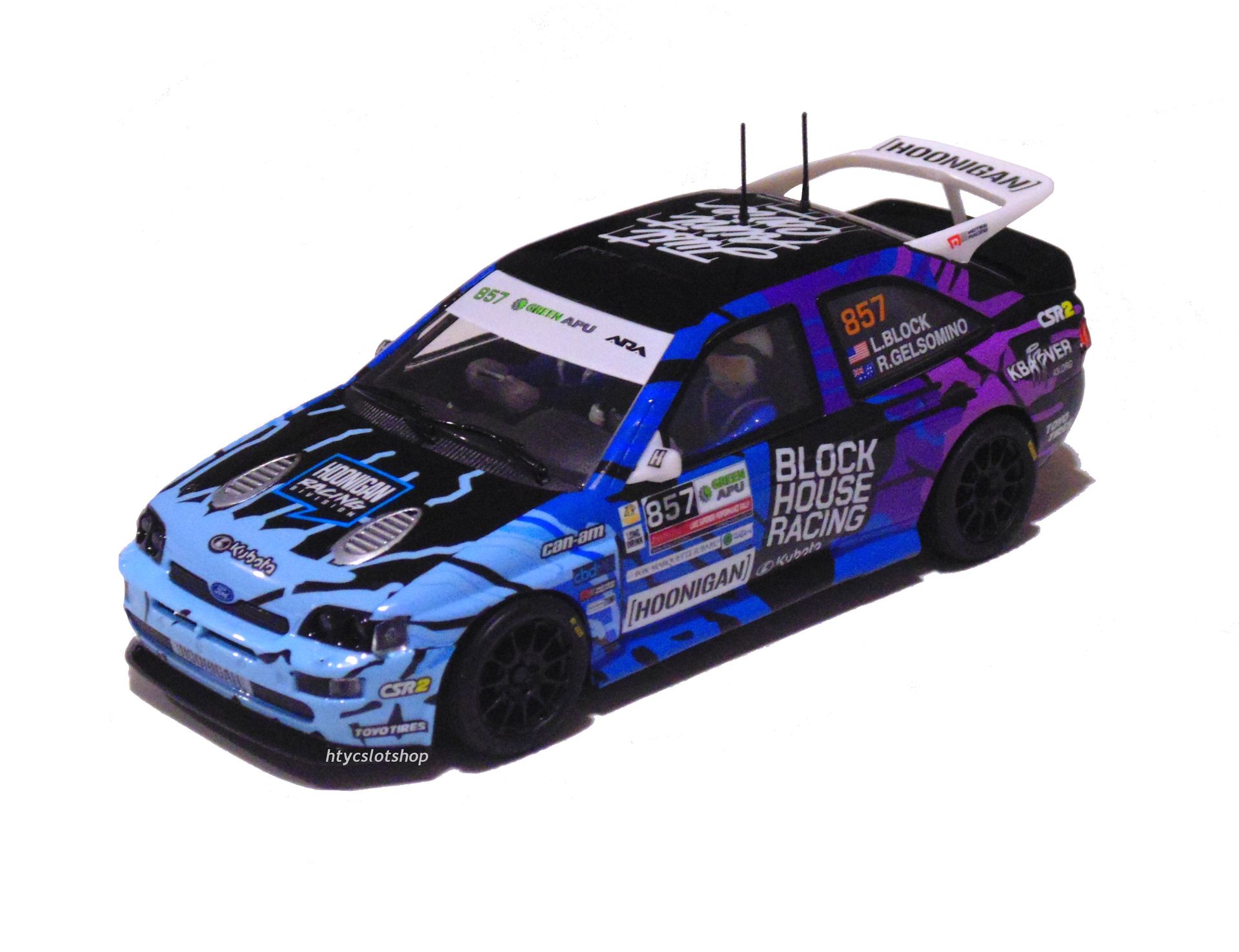 FORD ESCORT RS COSWORTH #857 LIA BLOCK /  RHIANON GELSOMINO